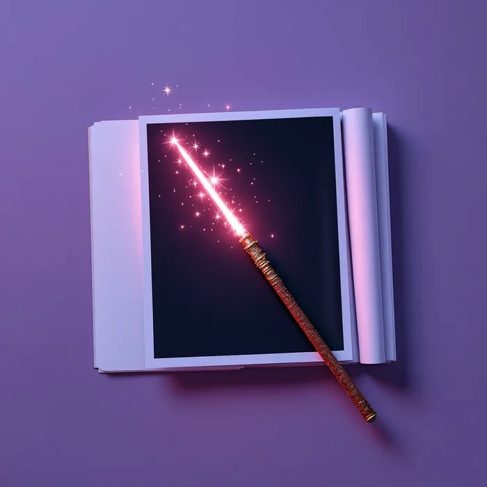 Editor IA — exemplo gerado no Lumageni