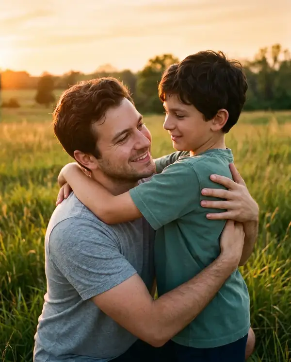 Hug Your Younger Self with AI on Lumageni — after