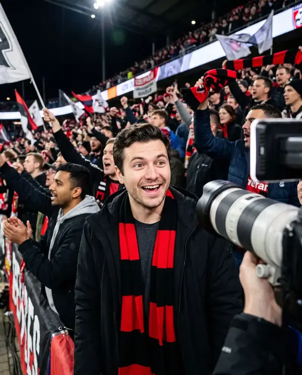 Stadium Crowd Photo with AI on Lumageni — after